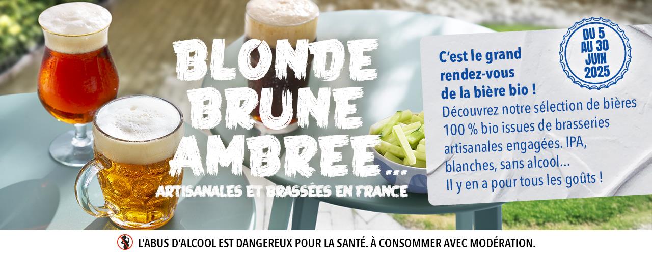 C’est le grand rendez-vous de la bière bio !